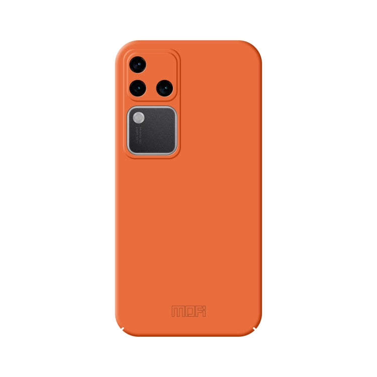 For vivo S18 Pro MOFI Qin Series Skin Feel All-inclusive PC Phone Case(Orange) - S18 Pro Cases by MOFI | Online Shopping South Africa | PMC Jewellery