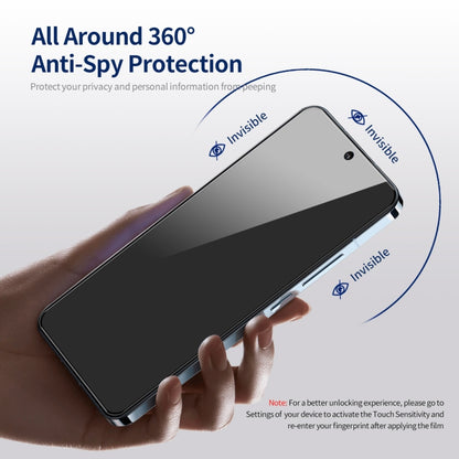 For Samsung Galaxy S24 5G 2pcs ENKAY Hat-Prince 360 Degree Anti-peeping Privacy Full Screen Tempered Glass Film - Galaxy S24 5G Tempered Glass by ENKAY | Online Shopping South Africa | PMC Jewellery | Buy Now Pay Later Mobicred