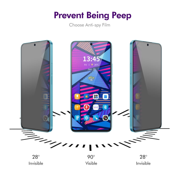 For Motorola Moto G Play 2024 ENKAY Hat-Prince 28 Degree Anti-peeping Privacy Tempered Glass Film - Motorola Tempered Glass by ENKAY | Online Shopping South Africa | PMC Jewellery | Buy Now Pay Later Mobicred