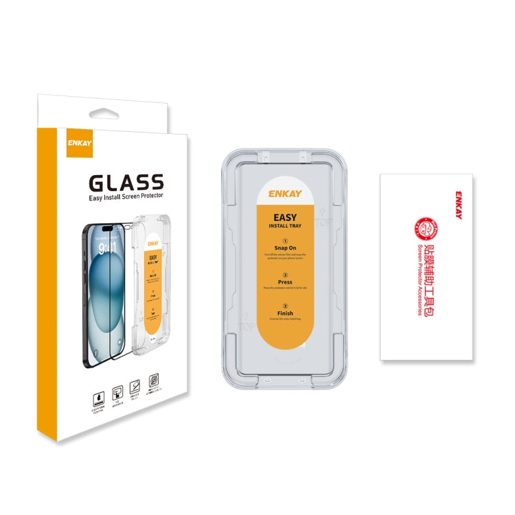 For OPPO Reno12 / Reno12 Pro Global ENKAY Easy Install Hot Bending Full Coverage Side Glue Tempered Glass Film - Reno12 Pro Tempered Glass by ENKAY | Online Shopping South Africa | PMC Jewellery | Buy Now Pay Later Mobicred