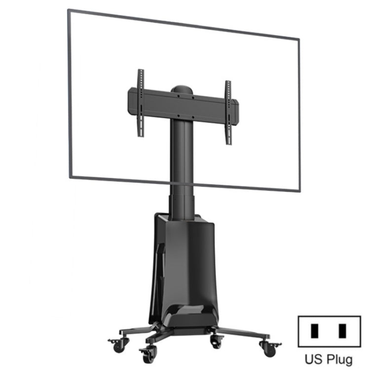 NB G85 55-85 inch TV Electric Remote Control Mobile Cart TV Floor Stand For Samsung / Hisense(US Plug) - TV Brackets & Mounts by PMC Jewellery | Online Shopping South Africa | PMC Jewellery | Buy Now Pay Later Mobicred