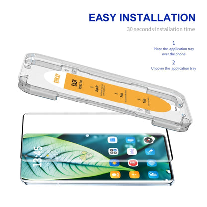 For Realme 12 Pro / 12 Pro+ ENKAY Easy Install Hot Bending Full Coverage Side Glue Tempered Glass Film - Realme Tempered Glass by ENKAY | Online Shopping South Africa | PMC Jewellery | Buy Now Pay Later Mobicred