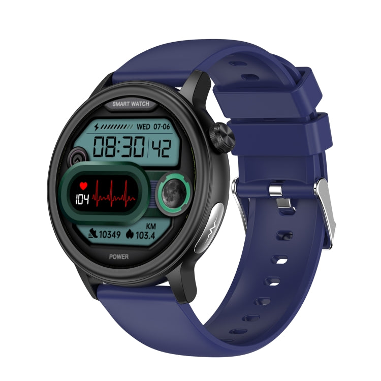 ET470 1.39 inch Color Screen Smart Watch Silicone Strap, Support Bluetooth Call / ECG(Blue) - Smart Watches by PMC Jewellery | Online Shopping South Africa | PMC Jewellery