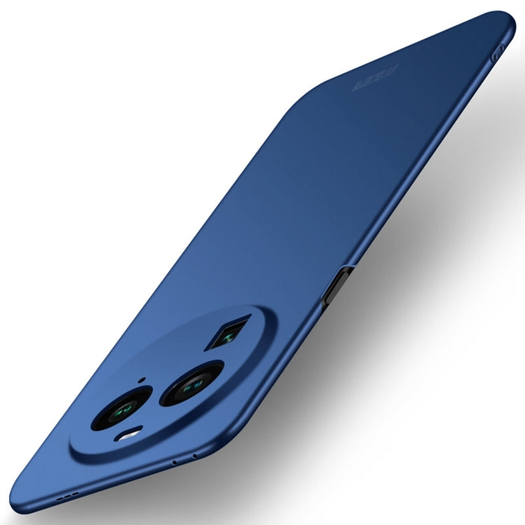 For OPPO Find X6 MOFI Micro-Frosted PC Ultra-thin Hard Phone Case(Blue) - OPPO Cases by MOFI | Online Shopping South Africa | PMC Jewellery