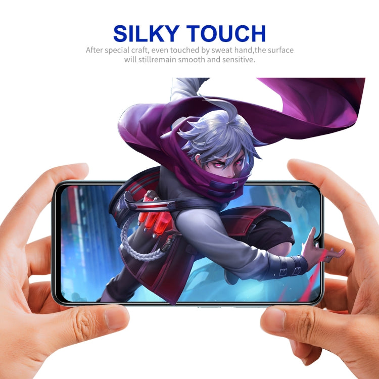 For OPPO A16e 2pcs ENKAY Full Glue High Aluminum-silicon Tempered Glass Film - OPPO Tempered Glass by ENKAY | Online Shopping South Africa | PMC Jewellery | Buy Now Pay Later Mobicred