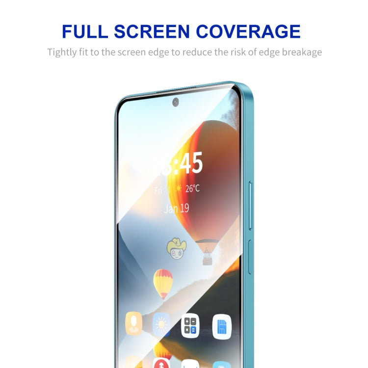 For OPPO Reno11 F 5pcs ENKAY Full Glue High Aluminum-silicon Tempered Glass Film - Reno11 F Tempered Glass by ENKAY | Online Shopping South Africa | PMC Jewellery | Buy Now Pay Later Mobicred