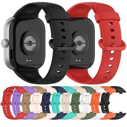 For Xiaomi  Mi Band 8 Pro Solid Color Colorful Buckle Silicone Watch Band(Purple) - Watch Bands by PMC Jewellery | Online Shopping South Africa | PMC Jewellery