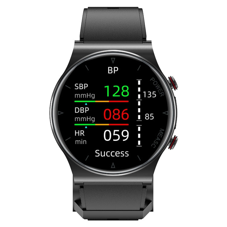 P70 1.3 inch Color Screen Smart Watch, Support Accurate Air Pump Blood Pressure / ECG(Black) - Smart Watches by PMC Jewellery | Online Shopping South Africa | PMC Jewellery