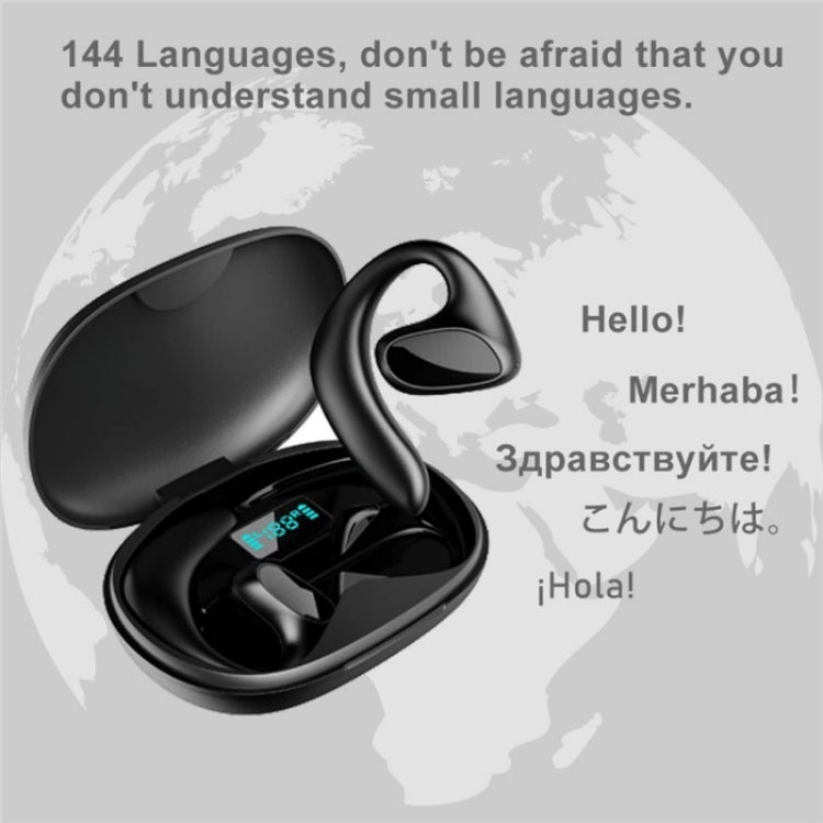 M8 Noise Reduction Smart Voice Translator TWS Bluetooth Headset 144 Languages Translation Earphones(Black) -  by PMC Jewellery | Online Shopping South Africa | PMC Jewellery | Buy Now Pay Later Mobicred