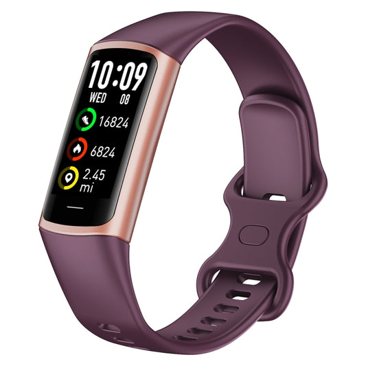 C68L IP67 Waterproof Smart Bracelet Sport Fitness Tracker(Wine Red) - Smart Wristbands by PMC Jewellery | Online Shopping South Africa | PMC Jewellery