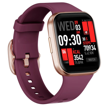 Q23 IP67 Waterproof Smart Bracelet Sport Fitness Tracker(Wine Red) - Smart Watches by PMC Jewellery | Online Shopping South Africa | PMC Jewellery