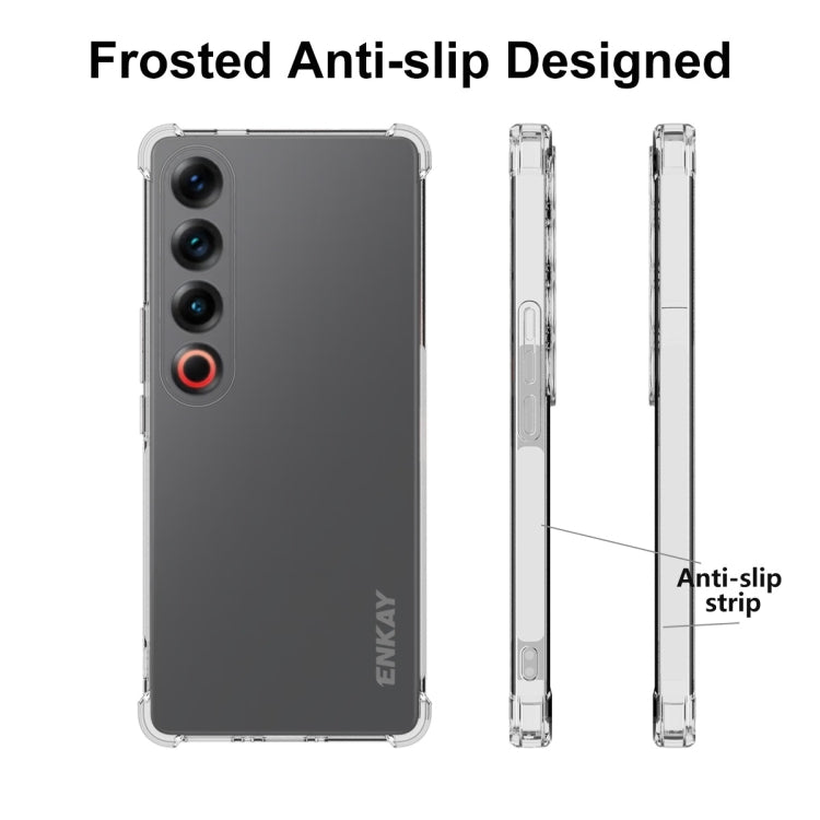 For Meizu 21 Pro ENKAY Hat-Prince Transparent TPU Shockproof Phone Case - Meizu by ENKAY | Online Shopping South Africa | PMC Jewellery | Buy Now Pay Later Mobicred