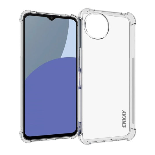 For Sharp Aquos wish4 ENKAY Hat-Prince Transparent TPU Shockproof Phone Case - More Brand by ENKAY | Online Shopping South Africa | PMC Jewellery | Buy Now Pay Later Mobicred