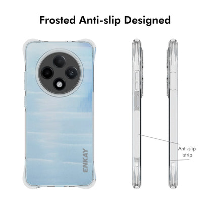 For OPPO Reno12 F 5G Global ENKAY Clear TPU Shockproof Anti-slip Phone Case - OPPO Cases by ENKAY | Online Shopping South Africa | PMC Jewellery | Buy Now Pay Later Mobicred