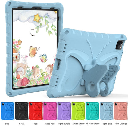 For iPad Air 11 2024 Butterfly Bracket EVA Shockproof Tablet Case(Light Blue) - iPad Air 11 2024 Cases by PMC Jewellery | Online Shopping South Africa | PMC Jewellery | Buy Now Pay Later Mobicred