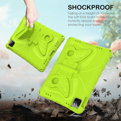 For iPad Air 11 2024 Butterfly Bracket EVA Shockproof Tablet Case(Grass Green) - iPad Air 11 2024 Cases by PMC Jewellery | Online Shopping South Africa | PMC Jewellery | Buy Now Pay Later Mobicred