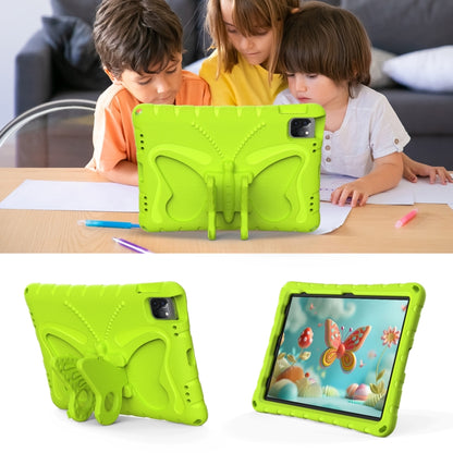 For iPad Air 11 2024 Butterfly Bracket EVA Shockproof Tablet Case(Grass Green) - iPad Air 11 2024 Cases by PMC Jewellery | Online Shopping South Africa | PMC Jewellery | Buy Now Pay Later Mobicred