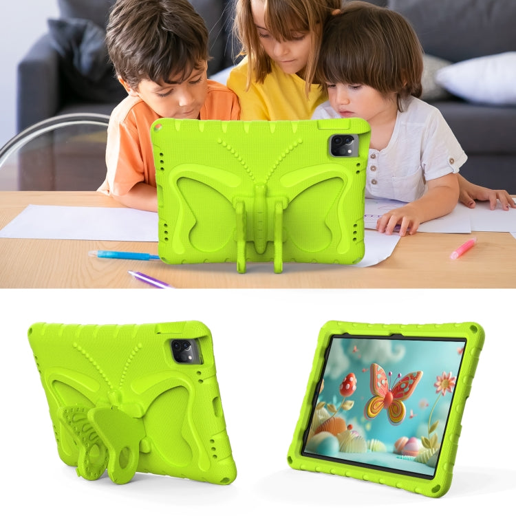 For iPad Air 11 2024 Butterfly Bracket EVA Shockproof Tablet Case(Mint Green) - iPad Air 11 2024 Cases by PMC Jewellery | Online Shopping South Africa | PMC Jewellery | Buy Now Pay Later Mobicred