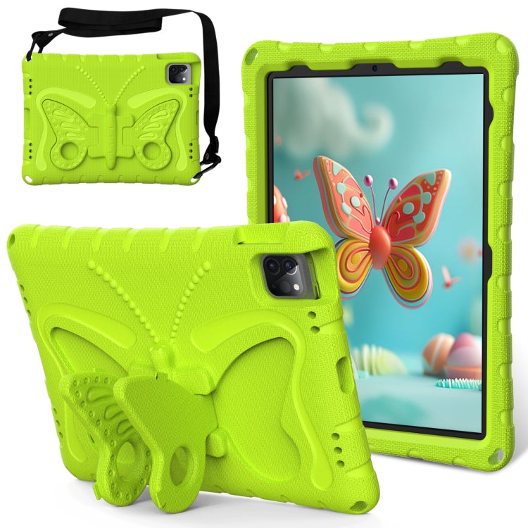 For iPad Pro 11 2024 Butterfly Bracket EVA Shockproof Tablet Case(Grass Green) - iPad Pro 11 2024 Cases by PMC Jewellery | Online Shopping South Africa | PMC Jewellery | Buy Now Pay Later Mobicred