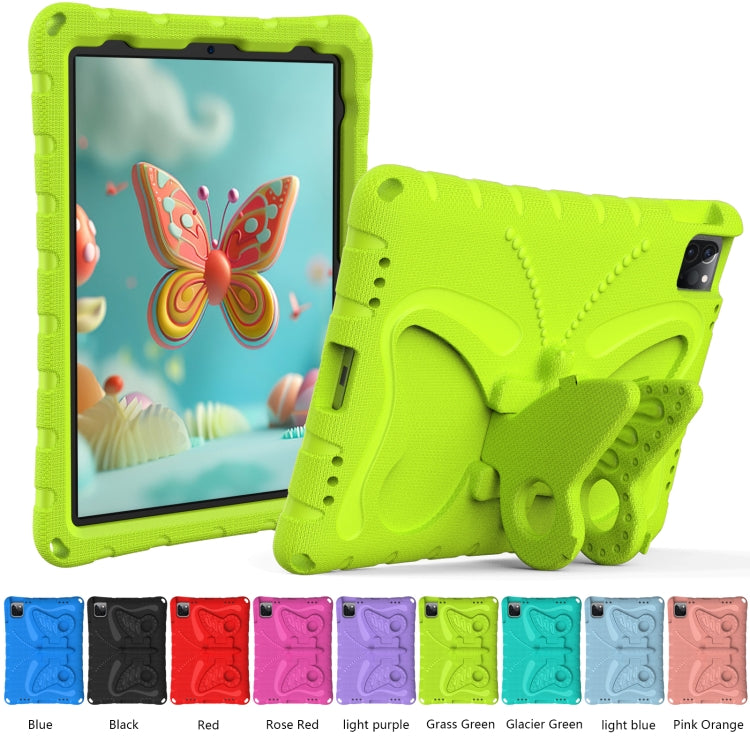 For iPad Pro 11 2024 Butterfly Bracket EVA Shockproof Tablet Case(Grass Green) - iPad Pro 11 2024 Cases by PMC Jewellery | Online Shopping South Africa | PMC Jewellery | Buy Now Pay Later Mobicred