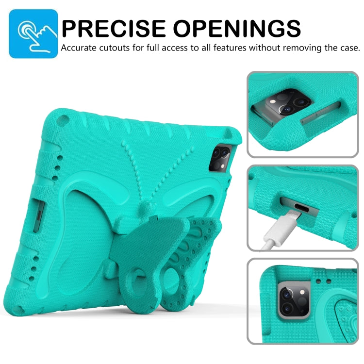 For iPad Pro 11 2024 Butterfly Bracket EVA Shockproof Tablet Case(Mint Green) - iPad Pro 11 2024 Cases by PMC Jewellery | Online Shopping South Africa | PMC Jewellery | Buy Now Pay Later Mobicred