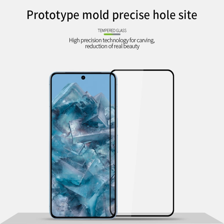 For Google Pixel 9 / 9 Pro MOFI 9H 2.5D Full Screen Tempered Glass Film(Black) - Google Tempered Glass by MOFI | Online Shopping South Africa | PMC Jewellery | Buy Now Pay Later Mobicred