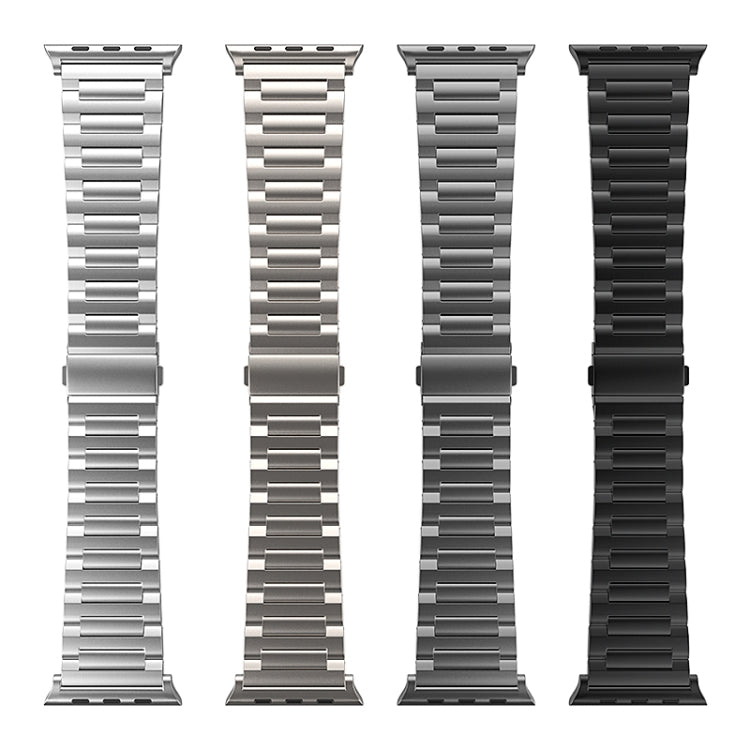 For Apple Watch Ultra 49mm I-Shaped Titanium Watch Band(Titanium) - Watch Bands by PMC Jewellery | Online Shopping South Africa | PMC Jewellery