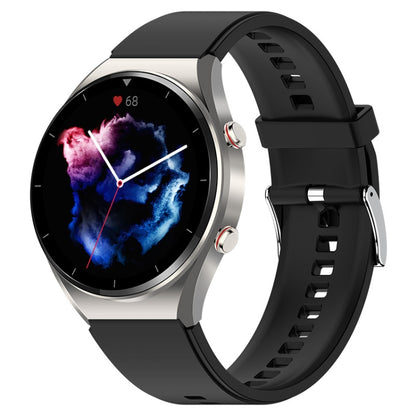 E09 Pro 1.32 inch Color Screen Smart Watch, Support Bluetooth Call / ECG Electrocardiogram(Silver) - Smart Watches by PMC Jewellery | Online Shopping South Africa | PMC Jewellery | Buy Now Pay Later Mobicred