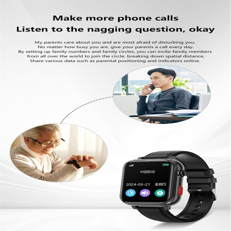 G18 1.83 inch Color Screen Smart Watch Leather Strap, Support  Noninvasive Blood Sugar / Uric Acid(Brown) - Smart Watches by PMC Jewellery | Online Shopping South Africa | PMC Jewellery | Buy Now Pay Later Mobicred