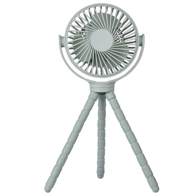 WX1020 Portable Handheld Summer Fan Flexible Octopus Tripod Baby Stroller Desktop Fan(Green) - Electric Fans by PMC Jewellery | Online Shopping South Africa | PMC Jewellery | Buy Now Pay Later Mobicred