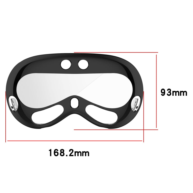 For Apple Vision Pro Electroplated TPU Protective Case VR Glasses Accessories(Sliver) - VR Accessories by PMC Jewellery | Online Shopping South Africa | PMC Jewellery | Buy Now Pay Later Mobicred