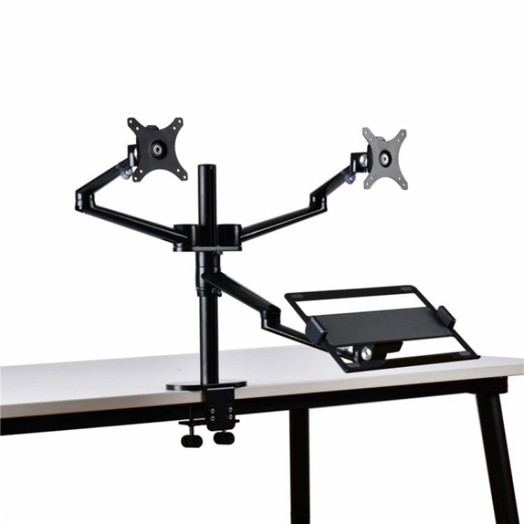 OL-10T Clip-on Desktop Stand Dual Computer Monitor Riser Bracket Laptop Holder - Laptop Stand by PMC Jewellery | Online Shopping South Africa | PMC Jewellery | Buy Now Pay Later Mobicred