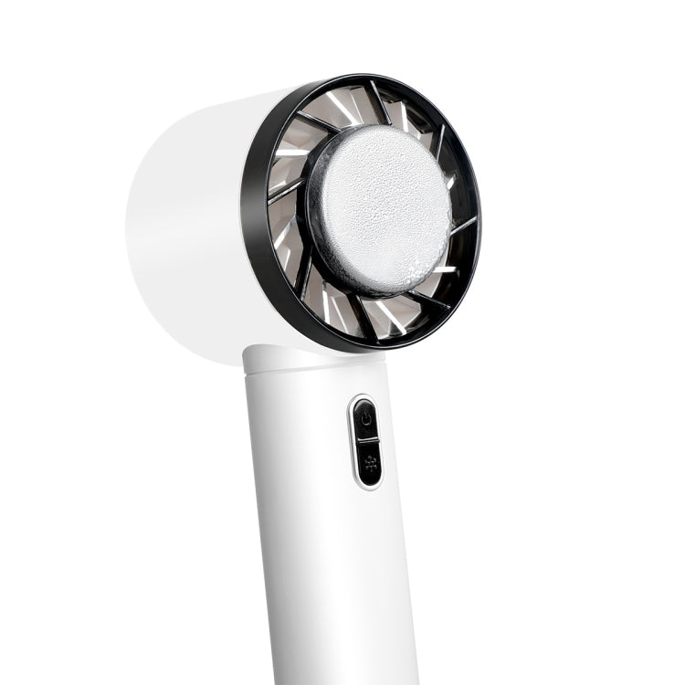 WX-625 Cold Compress Function Portable Mini Summer Fan Handheld Cooling Fan(White) - Electric Fans by PMC Jewellery | Online Shopping South Africa | PMC Jewellery | Buy Now Pay Later Mobicred