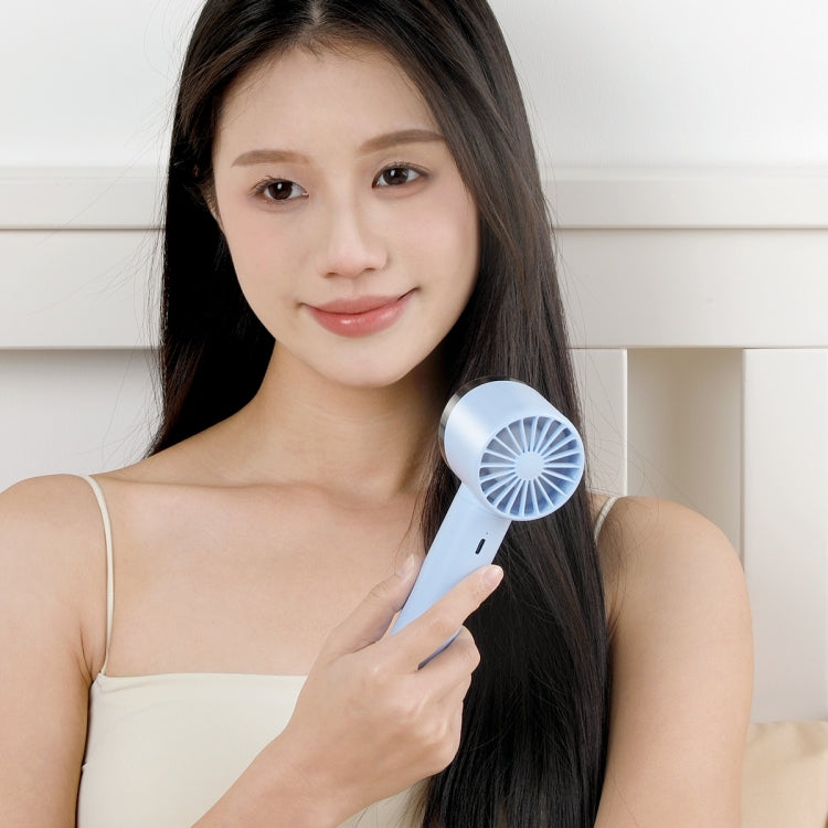 WX-625 Cold Compress Function Portable Mini Summer Fan Handheld Cooling Fan(Baby Blue) - Electric Fans by PMC Jewellery | Online Shopping South Africa | PMC Jewellery | Buy Now Pay Later Mobicred