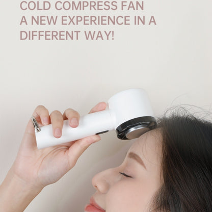 WX-625 Cold Compress Function Portable Mini Summer Fan Handheld Cooling Fan(Light Purple) - Electric Fans by PMC Jewellery | Online Shopping South Africa | PMC Jewellery | Buy Now Pay Later Mobicred