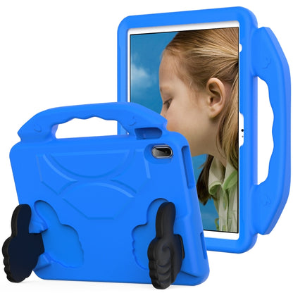 For iPad Air 11 2024 Children EVA Shockproof Tablet Case with Thumb Bracket(Blue) - iPad Air 11 2024 Cases by PMC Jewellery | Online Shopping South Africa | PMC Jewellery | Buy Now Pay Later Mobicred