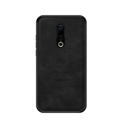 PINWUYO Shockproof Waterproof Full Coverage PC + TPU + Skin Protective Case for Meizu 16 Plus(Black) - Meizu by PINWUYO | Online Shopping South Africa | PMC Jewellery | Buy Now Pay Later Mobicred