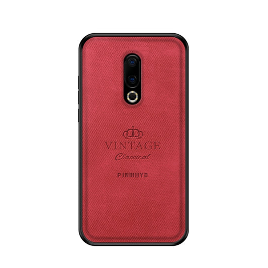 PINWUYO Shockproof Waterproof Full Coverage PC + TPU + Skin Protective Case for Meizu 16 Plus(Red) - Meizu by PINWUYO | Online Shopping South Africa | PMC Jewellery | Buy Now Pay Later Mobicred