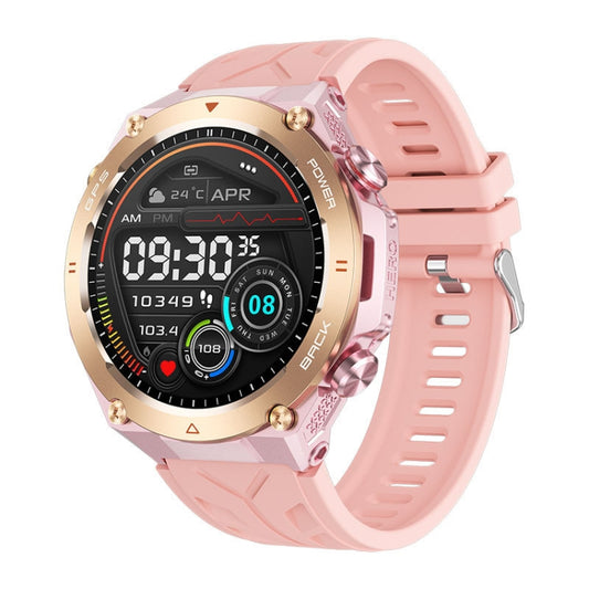 KC82 1.45 inch Color Screen Smart Watch, Support Bluetooth Call / Health Monitoring(Pink) - Smart Watches by PMC Jewellery | Online Shopping South Africa | PMC Jewellery | Buy Now Pay Later Mobicred