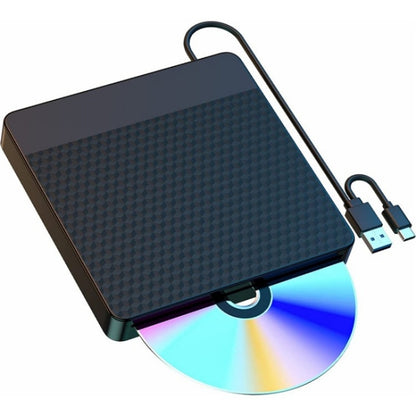 X001 USB 3.0+Type-C Disc Player External Optical Drive CD / DVD Burner Reader - Rewritable Drive by PMC Jewellery | Online Shopping South Africa | PMC Jewellery | Buy Now Pay Later Mobicred