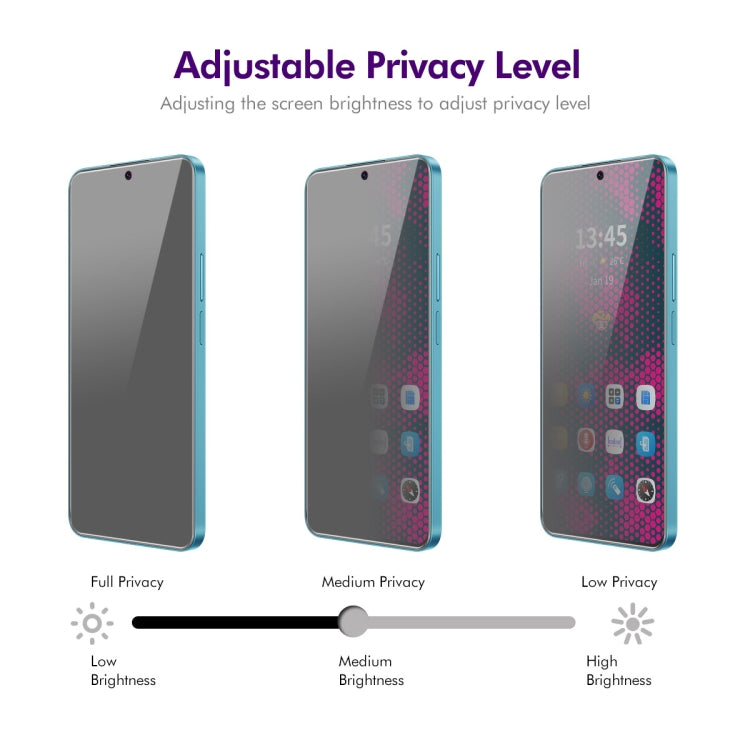 For Tecno Spark Go 2024 2pcs ENKAY Hat-Prince 28 Degree Anti-peeping Privacy Tempered Glass Film - Tecno Tempered Glass by ENKAY | Online Shopping South Africa | PMC Jewellery | Buy Now Pay Later Mobicred