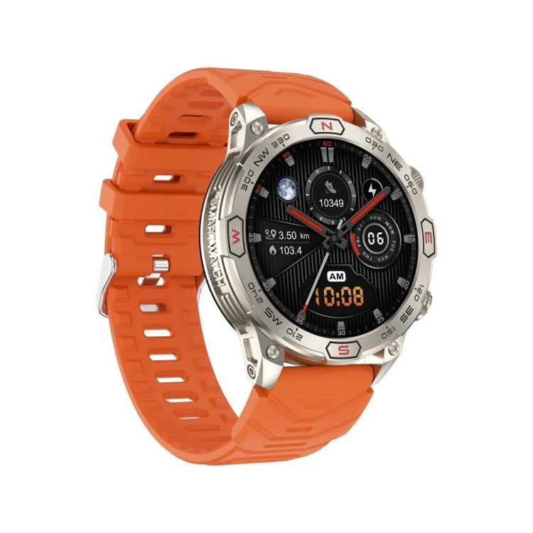 KC86 1.43 inch Color Screen Smart Watch, Support Bluetooth Call / Health Monitoring(Orange) - Smart Watches by PMC Jewellery | Online Shopping South Africa | PMC Jewellery | Buy Now Pay Later Mobicred