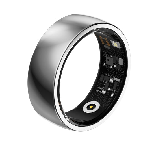 R09M SIZE 22 Smart Ring, Support Health Monitoring / Care For Families(Silver) - Smart Rings / Smart Telephones by PMC Jewellery | Online Shopping South Africa | PMC Jewellery | Buy Now Pay Later Mobicred