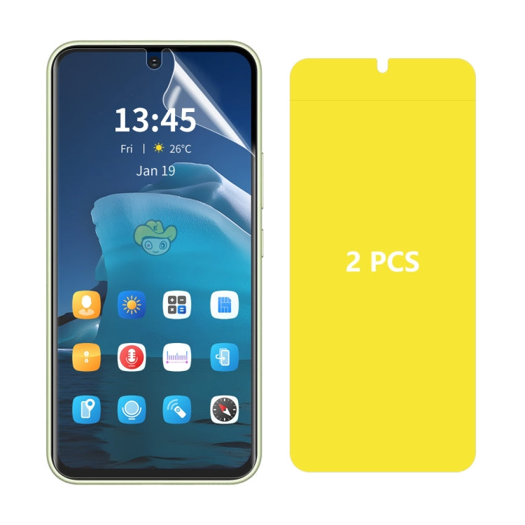 For Motorola Moto G Power 2024 2pcs ENKAY Full Full Glue Coverage Soft Explosion-proof Hydrogel Film - Others by ENKAY | Online Shopping South Africa | PMC Jewellery | Buy Now Pay Later Mobicred