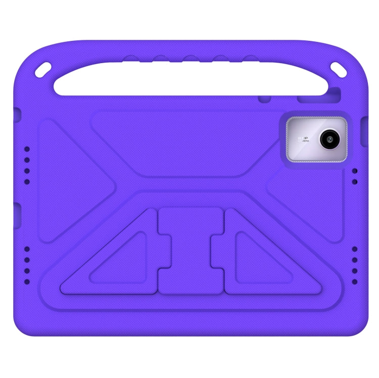 For iPad Pro 13 2024 Handle EVA Shockproof Tablet Case with Holder(Purple) - iPad Pro 13 2024 Cases by PMC Jewellery | Online Shopping South Africa | PMC Jewellery | Buy Now Pay Later Mobicred