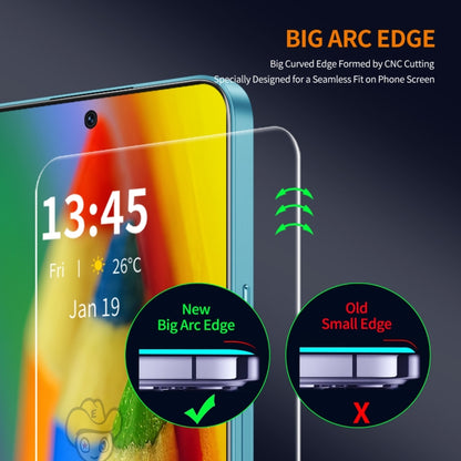 For Google Pixel 9 Pro XL 10pcs ENKAY 9H Big Arc Edge High Aluminum-silicon Tempered Glass Film - Google Tempered Glass by ENKAY | Online Shopping South Africa | PMC Jewellery | Buy Now Pay Later Mobicred