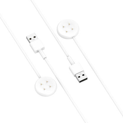 For Fitbit Ace LTE USB-A Interface Smart Watch Magnetic Charging Cable(White) - Charger by PMC Jewellery | Online Shopping South Africa | PMC Jewellery | Buy Now Pay Later Mobicred