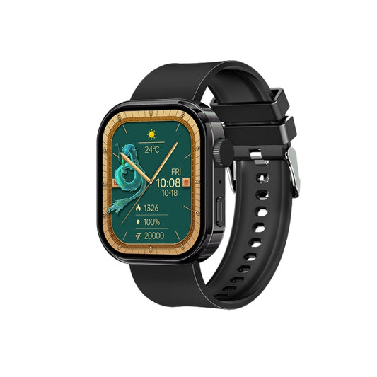 N18 2.01 inch Color Screen Smart Watch,Support Bluetooth Call / Health Monitoring(Black) - Smart Watches by PMC Jewellery | Online Shopping South Africa | PMC Jewellery | Buy Now Pay Later Mobicred
