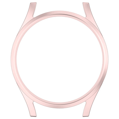 For Sansung Galaxy Watch 7 44mm Half Pack Hollow PC Watch Protective Case(Rose Pink) - Watch Cases by PMC Jewellery | Online Shopping South Africa | PMC Jewellery | Buy Now Pay Later Mobicred