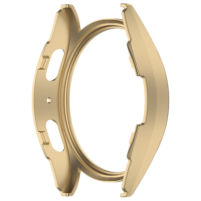 For Sansung Galaxy Watch 7 44mm Half Pack Hollow PC Watch Protective Case(Champaign Gold) - Watch Cases by PMC Jewellery | Online Shopping South Africa | PMC Jewellery | Buy Now Pay Later Mobicred